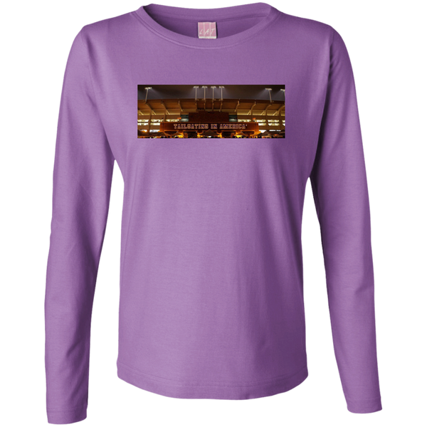 Ladies Long Sleeve Cotton TShirt