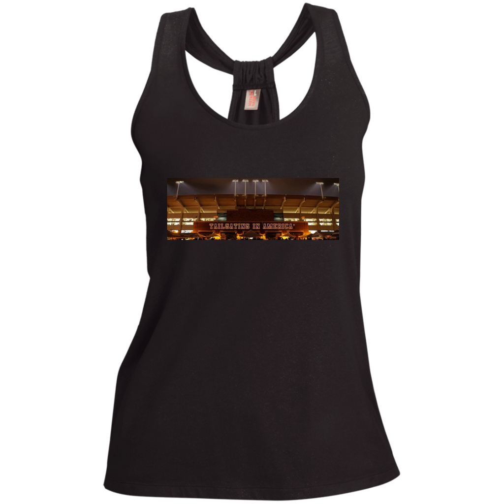 Ladies Shimmer Loop Back Tank