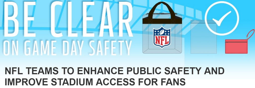NFL and Now NCAA College Football Stadiums to have Clear Bag Policy’s