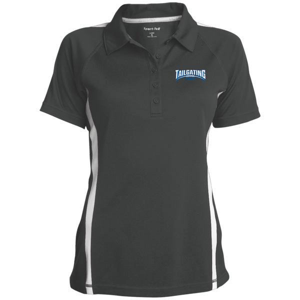 Ladies' Custom Colorblock Three Button Polo
