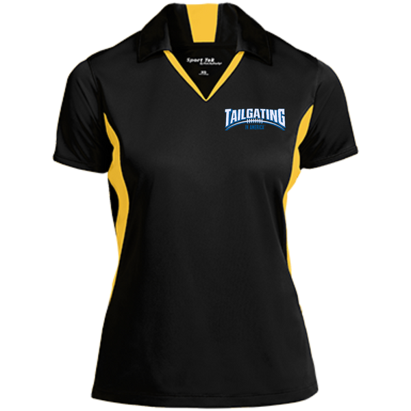 Ladies Colorblock Performance Polo