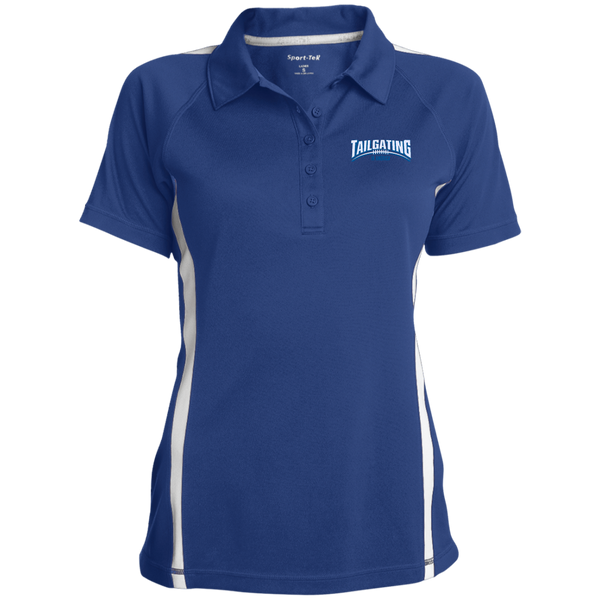 Ladies' Custom Colorblock Three Button Polo