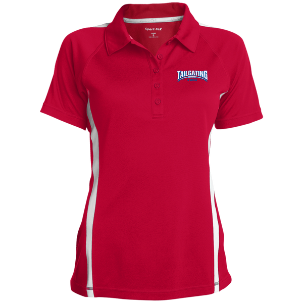 Ladies' Custom Colorblock Three Button Polo