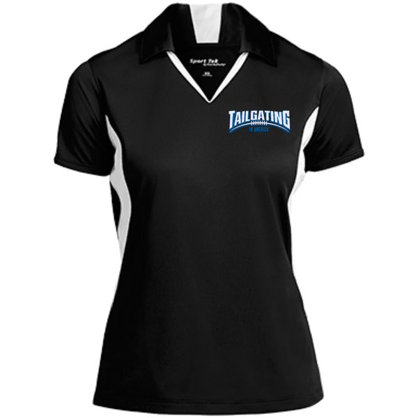 Ladies Colorblock Performance Polo