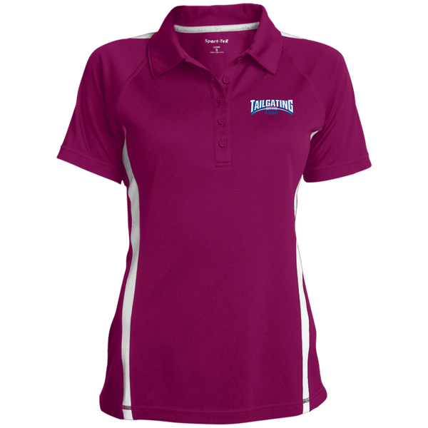 Ladies' Custom Colorblock Three Button Polo
