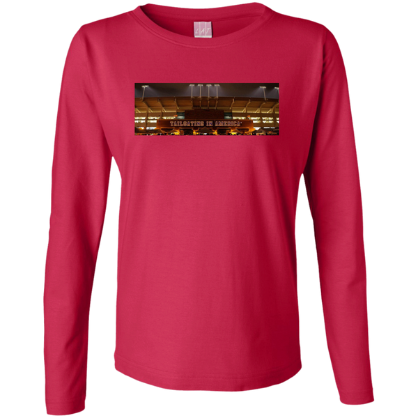 Ladies Long Sleeve Cotton TShirt