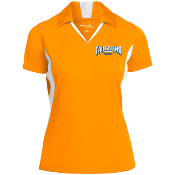 Ladies Colorblock Performance Polo