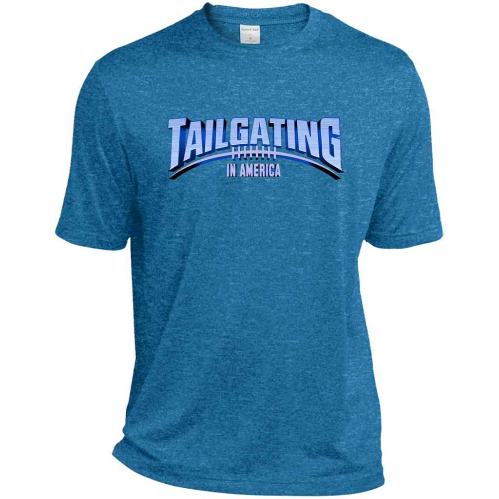 Heather Dri Fit Moisture Wicking Tee for Him Tailgating In America