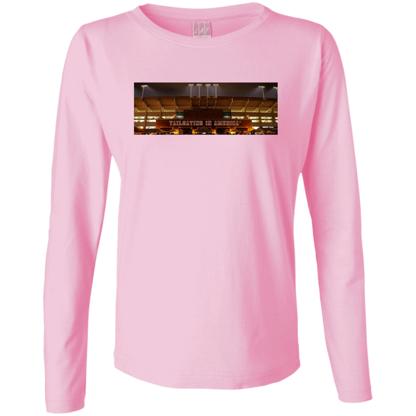 Ladies Long Sleeve Cotton TShirt