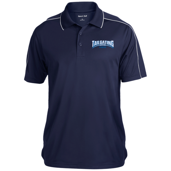 Micropique Sport-Wick Piped Polo
