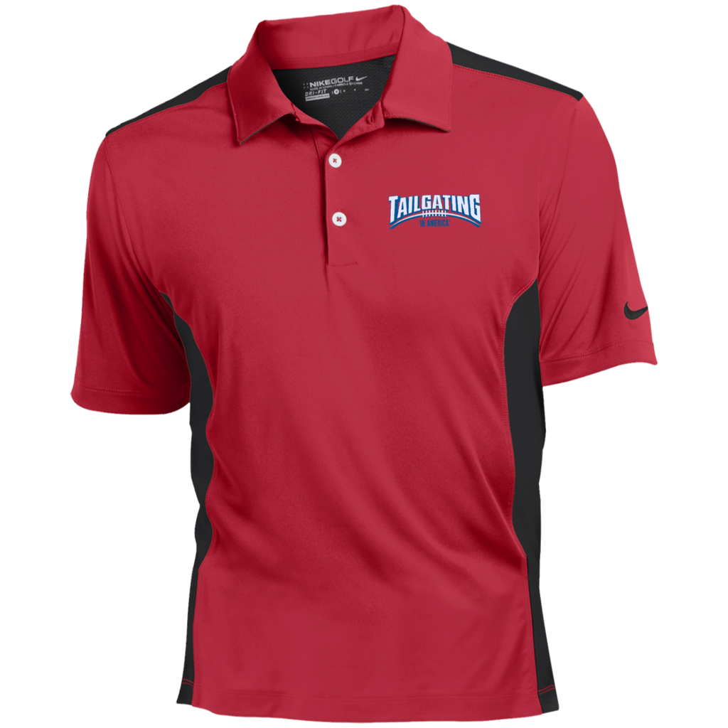 Nike dry short 2024 sleeve colorblock polo