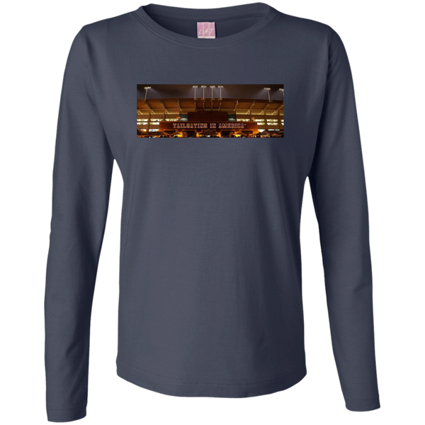 Ladies Long Sleeve Cotton TShirt