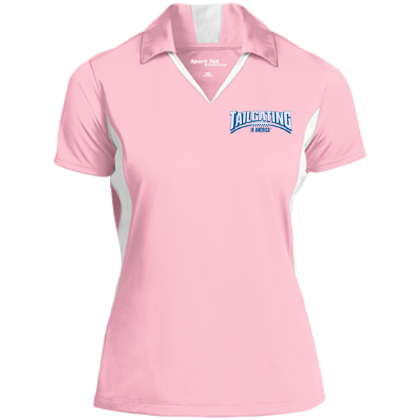 Ladies Colorblock Performance Polo