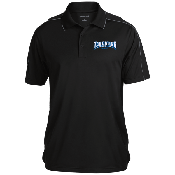 Micropique Sport-Wick Piped Polo