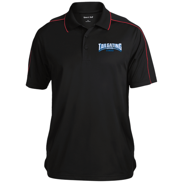 Micropique Sport-Wick Piped Polo