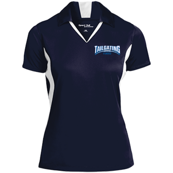 Ladies Colorblock Performance Polo