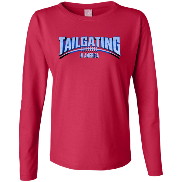 Ladies Long Sleeve Cotton TShirt