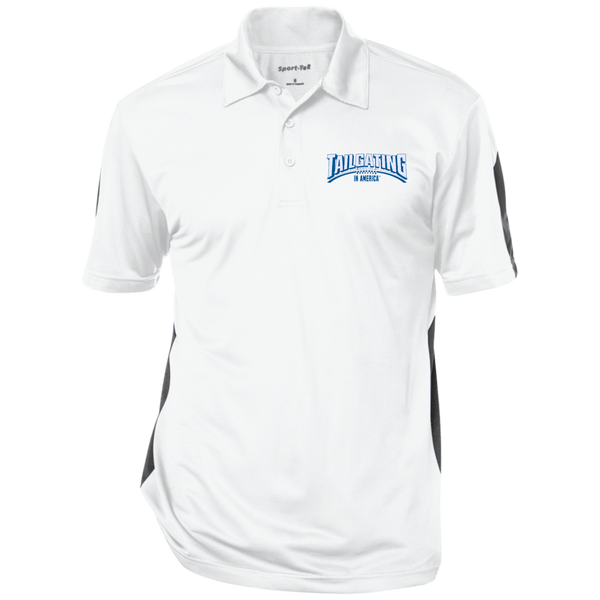 Performance Textured Three-Button Polo